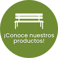 banca urbana de madera tubular de color gris